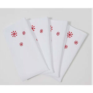 Temp-tations 4-Pack Embroidered Seasonal Napkins